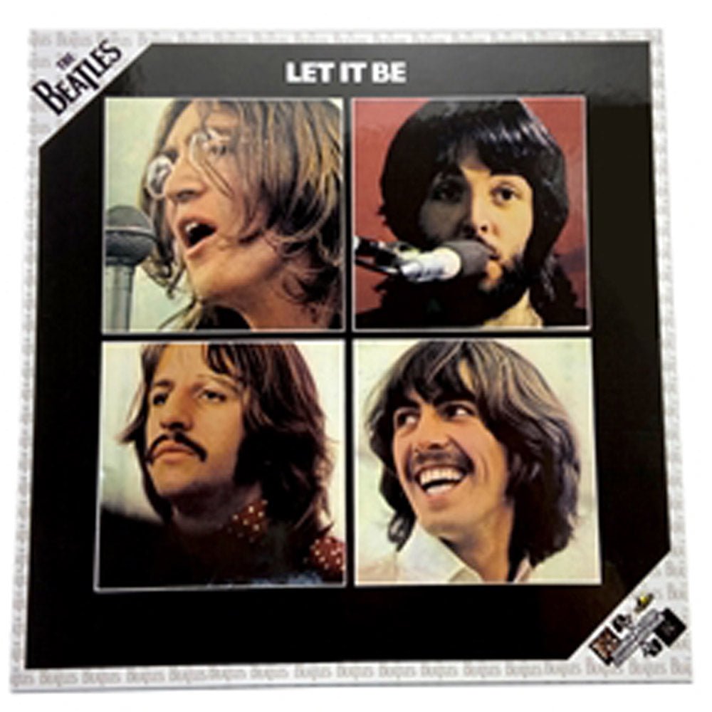 THE BEATLES - (来日 60周年 ) - Let It Be Double Sided Album Art